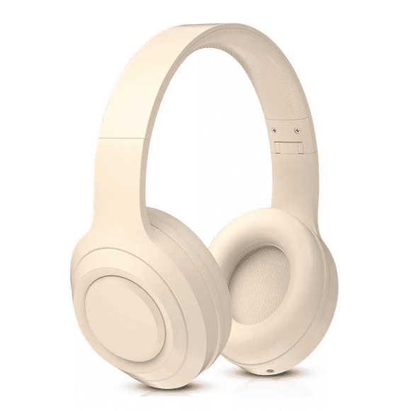 Audífonos de música Inalámbricos Gamer BLOOSOM Bluetooth 5.0 Beige