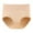 Beige, variant on BYHONG Women Solid High Waist Plus Size Underwear Ｍenstrual Pants Pure Underwear Menstrual Underwear Women&nbsp;Panties Green XXXL