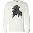 thumbnail image 3 of Inktastic Plague Doctor Spooky Gothic Graphic Long Sleeve T-Shirt, 3 of 5