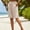 Beige, variant on Womens Lightweight Shorts Casual Cotton Linen Bermuda Shorts Elastic Waist Drawstring Summer Comfy Bottoms by Yigetop Beige L
