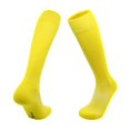 thumbnail image 4 of Mens Knee High Compression Socks Solid Color Ribbed Long Tube Socks Breathable Stretch Athletic Socks for Sports Daily Wear Yellow,M, 4 of 4