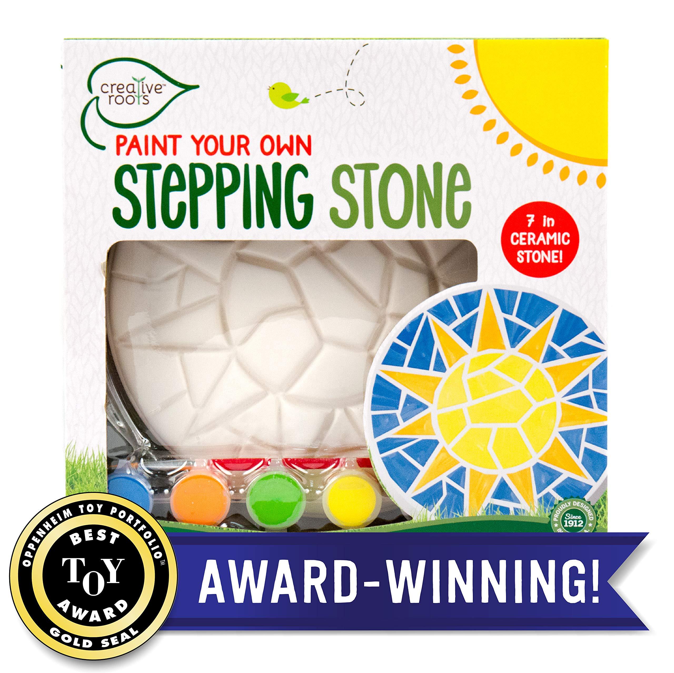 Creative Roots Paint Your Own Mosaic Sun Stepping Stone by Horizon