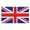 Multicolor, variant on 5x3 FT British UK Flag for Outdoor, Heavy Duty Polyester Union Jack Flag with Fade Resistant and Weatherproof, Double Stitched Edges for Garden, Patio, Events