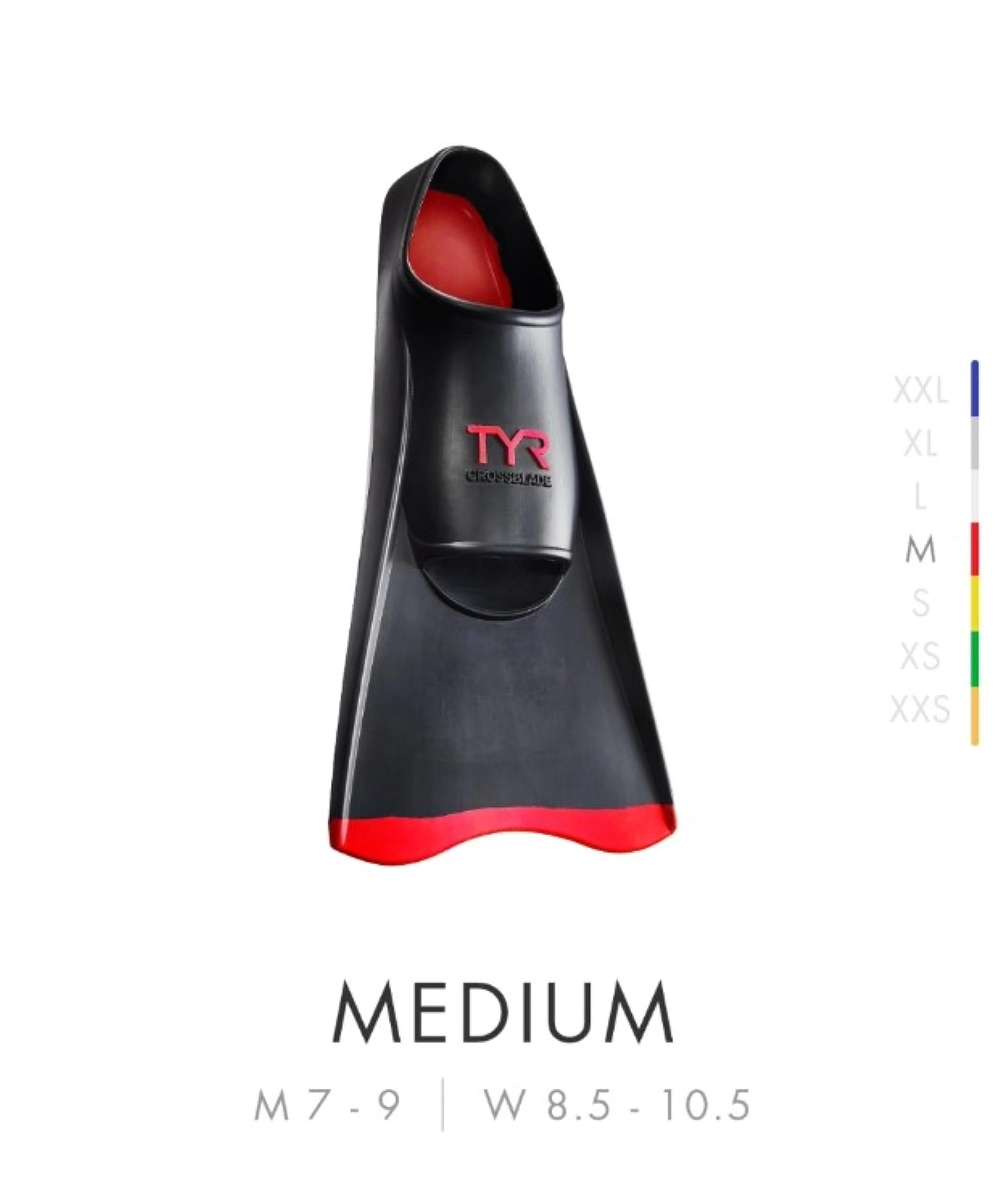 TYR Crossblade Fins 2.0 - Medium, Red