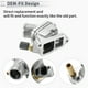 thumbnail image 5 of Termostato interno de Unique Bargains para Volvo C70 S60 V70 XC70 S80 Carcasa del termostato del refrigerante del motor duradera No.31293698 de aluminio 1 Pcs, 5 of 7