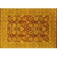thumbnail image 1 of Ahgly Company Indoor Rectangle Oriental Yellow Industrial Area Rugs, 6' x 9', 1 of 4