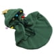 thumbnail image 2 of Capa navideña cálida para gatos y cachorros con estrellas y pompones para mascotas pequeñas y medianas, color verde S, 2 of 14