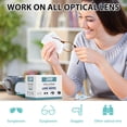 thumbnail image 2 of 200 Count Lens Wipes for Eyeglasses, Eyeglass Lens Cleaning Wipes Pre-moistened Individually Wrapped Sracth-Free Streak-Free Eye Glasses Cleaner Wipes for Sunglass, Camera Lens, Goggles, 2 of 7