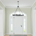 thumbnail image 5 of Aiwen Modern Adjustable Chain Height Oversize Wagon Wheel Chandelier with 12 Lights, 5 of 8