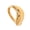 7, variant on Sturdy Stainless Steel Waved Rings Elegant Stainless Steel Rings Accessory With Smooth Waved Detail For Unisex