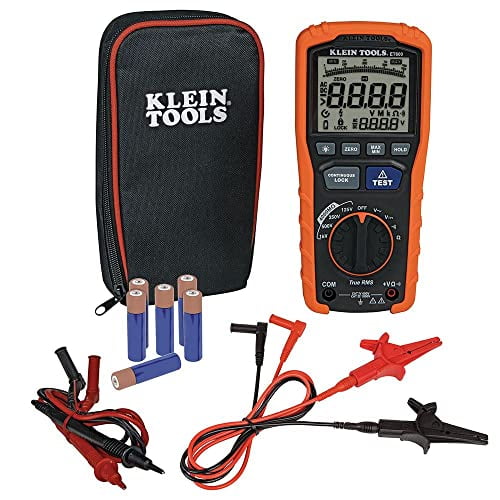 Klein Tools Multi-mètre, testeur de tension et testeur de prise de courant  - Ensemble d'ou