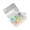 12 boxes, variant on 4/12Pieces Clear Paper Clip Horseshoe Shape Paper Clamps File Organizers Clip Bag Seal Clip for Home Kitchen