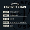 thumbnail image 3 of Olive Brown, Varathane Premium Fast Dry Wood Stain-245344, Quart, 3 of 6