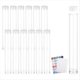 thumbnail image 1 of Paquete de 20 Tubos de Plástico Transparente, Tubos de Almacenamiento Vacíos con Tapa, Tubos Redondos de 5 Pulgadas de , Recipientes Transparentes, Tubos de Ensayo, 1 of 5