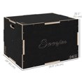 thumbnail image 3 of Soozier 3-in-1 Wooden Plyometric Jump Box, 30/24/20 In Plyo Box, Home Gym, 3 of 10