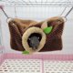 thumbnail image 4 of Small Animal Hammock - Hanging Bunk Bed and Warm Tunnel Hamster Nest Cage Squirrel Parrot Mouse Chinchilla Rat, 4 of 4