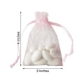 thumbnail image 4 of BalsaCircle 10 Pieces 3" x 4" Organza Favor Bags Wedding Party Favors Gift, 4 of 6