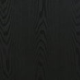 thumbnail image 6 of Household Essentials Crown TV Stand with Rectangular Storage Compartment Black Oak Wood Grain and Gold Metal, 6 of 6