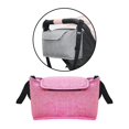 thumbnail image 3 of Kids And Baby Hanging Organizer Bag Bottle Holder Accessories , Pink, 3 of 7