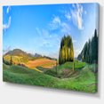 thumbnail image 2 of Long Panorama avec Petite Forêt - Impression sur Toile Paysage, 2 of 4
