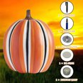 thumbnail image 3 of Calabaza inflable LED de Halloween con bomba para decoración al aire libre, juguete para Halloween, jardín, césped, fiestas, 3 of 8