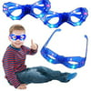 Toy Cubby Light-Up Colored LED Lights Flashing Glowing Party Sunglasses - 2 Pieces