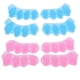 thumbnail image 1 of Del Espacia De Los Correctores De Los Endereza Pie De Silicona 4Pairs Para Del Pie Del Martillo Macarena Separador de dedos, 1 of 5