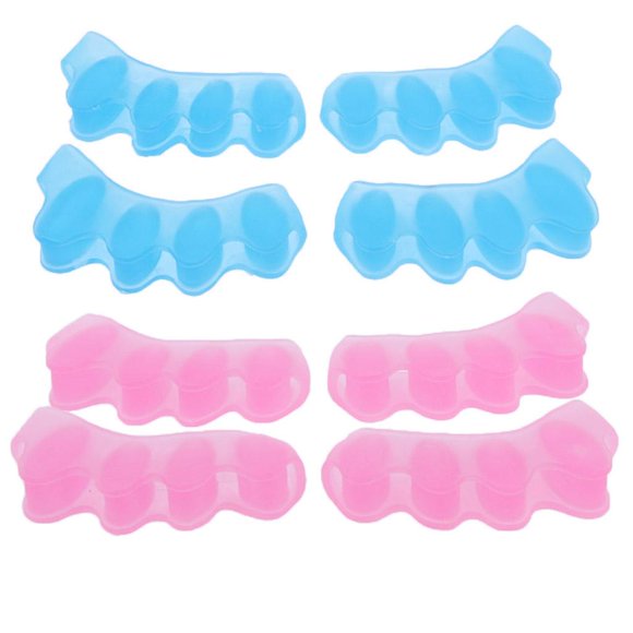 Separador de dedos Yuyangstore Espaciador Del Pie Del Silicón 4Pairs