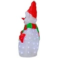 thumbnail image 3 of Northlight Lighted Commercial Grade Acrylic Christmas Snowman Display Decoration - 25", 3 of 6