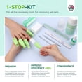 thumbnail image 6 of Saviland Gel Nail Polish Remover Tools Kit - 250ML Gel Nail Polish Remover,15ML Cuticle Oil,Nail Clips,Cotton Pad,Nail File and Nail Push, 6 of 8