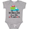 thumbnail image 3 of Inktastic My Oma and Opa Love Me Grandson Truck Boys Baby Bodysuit, 3 of 5