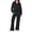 Black, variant on UVN Outfit Sets for Women 2 Piece Sets Winter Casual Tracksuit Long Sleeve Lounge Set Outfits with Pockets