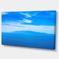 thumbnail image 2 of Giglio Island Aerial View from Argentario - Extra Large Seashore Canvas Art, 2 of 3