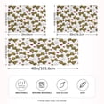 thumbnail image 4 of Leopard Print Bowknot Pattern Pillowcase King Size 40''x20'' Satin Double-Sided Print Soft Wrinkle Resistant, 4 of 9