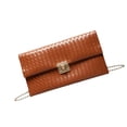 thumbnail image 2 of Bolso de mano versátil para mujer, bolso bandolera para viajes en la calle, cena, baile de graduación, compras Marrón, 2 of 8