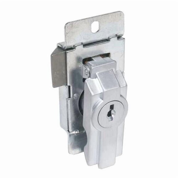 Ccl Enclosure Deadlatch Locks,Silvr,Rectang 00225