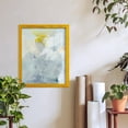 thumbnail image 6 of Canary and Sky II - Framed Print w/glass - Sunflower Yellow, 6 of 7
