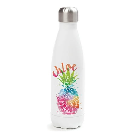 Personalized Pineapple Water Bottle