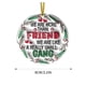 thumbnail image 2 of ¡Ganga del Día!, Colgante de acrílico navideño con textura cóncava y redondo Akmoler, 2 of 8