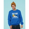 thumbnail image 2 of Boats N' H*** Men Sweatshirt, Male XX-Large, 2 of 4
