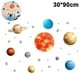 thumbnail image 1 of Adhesivos de pared del sistema solar de 9 planetas, adhesivos luminosos, 1 of 5