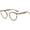 4, variant on Retro Round Women Spring Hinge Glasses Frame Clear Light Eyewear Men Cat Eye Leopard Frame