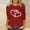 Red, variant on Womens Boat Neck Tshirts Valentines Tops Tee for Women 3/4 Sleeve Loose Fit Oversized Thin Shirts