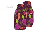 thumbnail image 4 of LAKIMCT Happy Root Vegetables Car Seat Covers Vehicle Front Seat Covers Universal Fit Seat Protector, 4 of 9