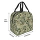 thumbnail image 3 of Easygdp Tropical Plants Green Bolsa Térmica Premium - Tela Oxford Impermeable, Gran Capacidad, Bolsillo Frontal, Unisex para Trabajo, Escuela, Actividades al Aire Libre y Picnics, 3 of 8