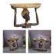 thumbnail image 5 of Bandeja de estatua de dama tribal, centros de mesa de decoración moderna coleccionable africana, para hotel de escritorio, 5 of 8