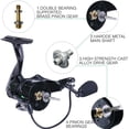 thumbnail image 4 of Sougayilang Spinning Fishing Reel Ultralight Max Drag 10kg Powerful Fishing Wheel, 4 of 7
