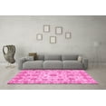 thumbnail image 3 of Ahgly Company Indoor Rectangle Abstract Pink Modern Area Rugs, 4' x 6', 3 of 4