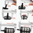 thumbnail image 3 of Hexang 913mm Hose Pipe Filter Stainless Sprayer Pump Filtering Wash Garden Irrigation For Sprayers Car Washers Oil Pumps, 3 of 6