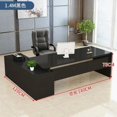 thumbnail image 1 of Executive Corner Office Desk L Shaped Shelf Standing Reception Computer Desks Storage European Mesa Escritorio Modern Furniture My Lux Decor Round, 1 of 22